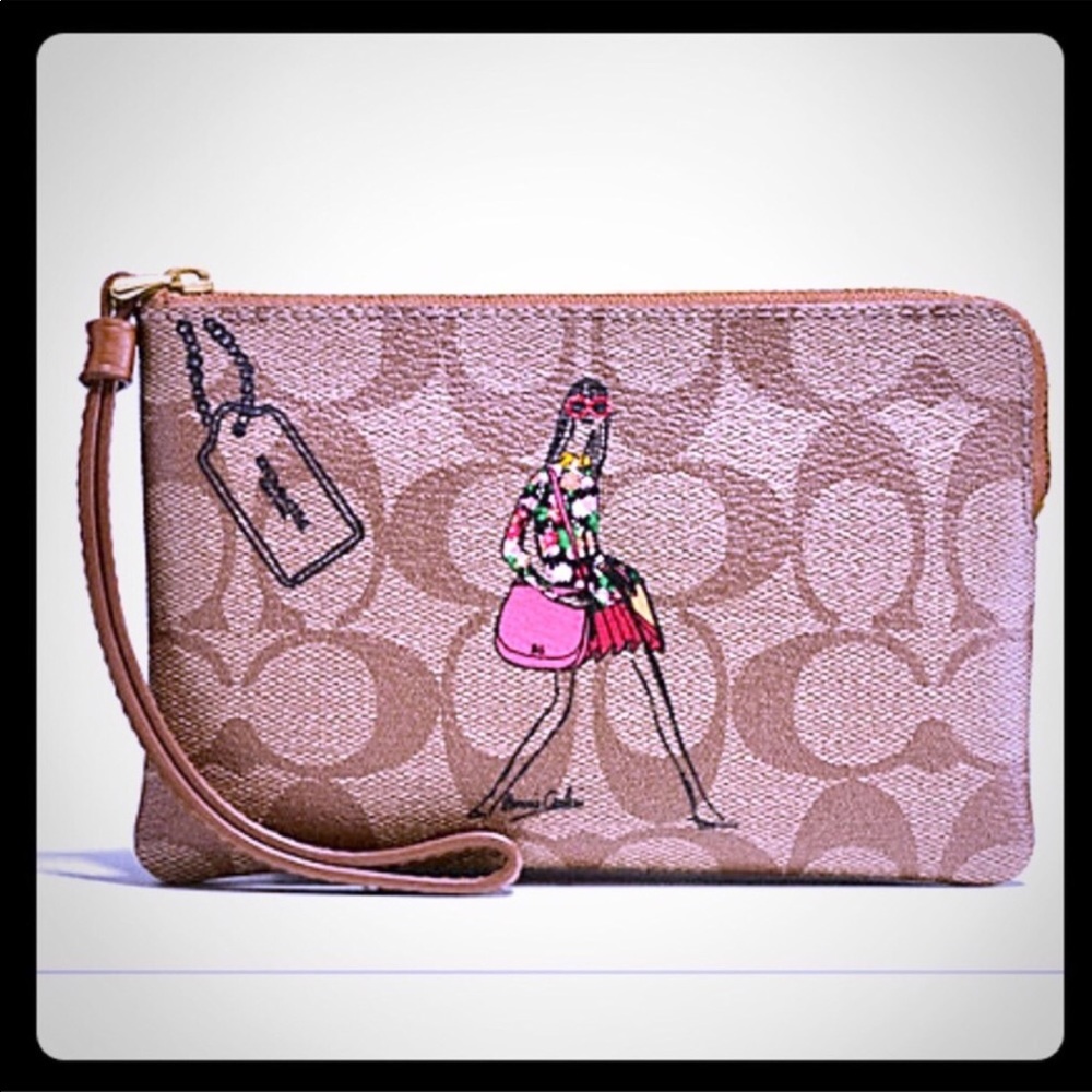 🌹SALE🌹 COACH BONNIE CASHIN CORNER ZIP WRISTLET